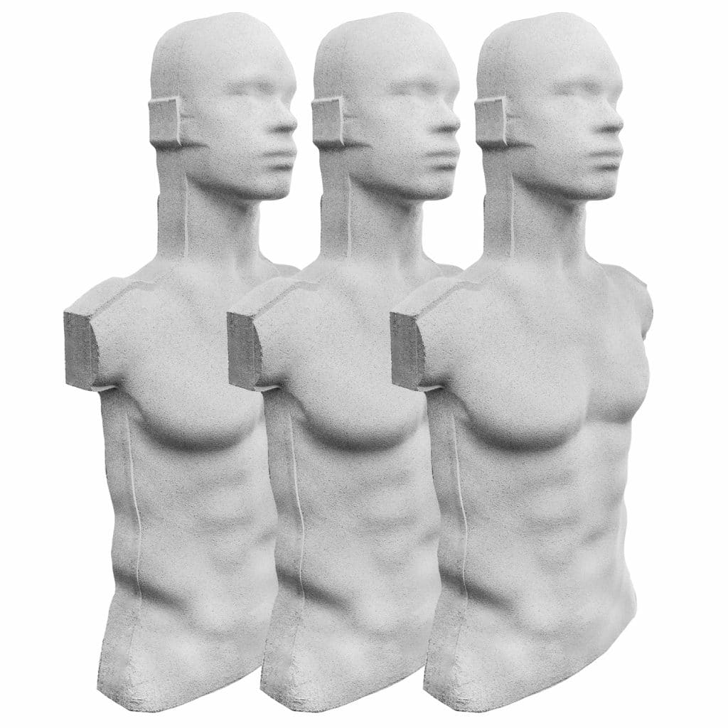 Rubber Dummie EP Bodies Only Triple Pack Rubber Dummies