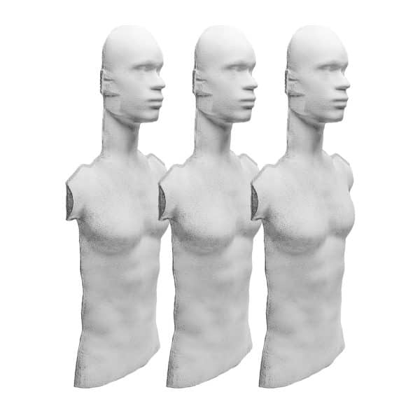 Rubber Dummie Bodies Only - Triple Pack - Image 2